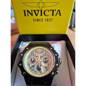 Invicta Racing Vaulthan Men's Watch 44mm Black